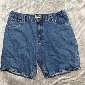 Route 66 Original Clothing Mens Blue Denim Jean Shorts Size 42 Relaxed‎ Fit